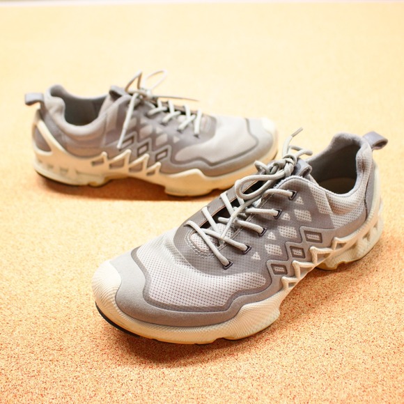 ECCO Biom Phorene AEX Shoes Sneakers Gray Womens Size 8 Outdoors Walking Running - Picture 1 of 8